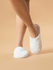 Тапочки домашние женские из велсофта ИвШуз, зефир — фото 2